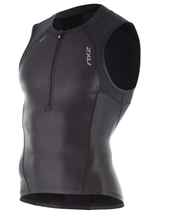Load image into Gallery viewer, 2XU Men&#39;s Half Zip Tank Sleeveless Compression Top XL