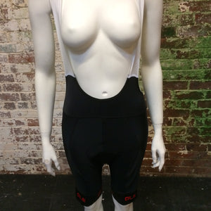 BIB SHORTS : ALE fleece lined Women's Padded Bib Shorts [L]