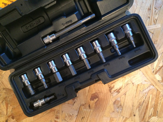 WRENCH : Lifeline Torque Wrench SPARES  - range of head sizes