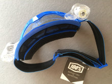 Load image into Gallery viewer, GOGGLES : 100% The Strata Mud Specific Motocross Goggles, Adult size, PLUS soft Sleeve+Film