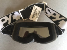 Load image into Gallery viewer, GOGGLES : Spy Woot Race MX Smoke Mirrored lens with additional Clear Lens and Sleeve