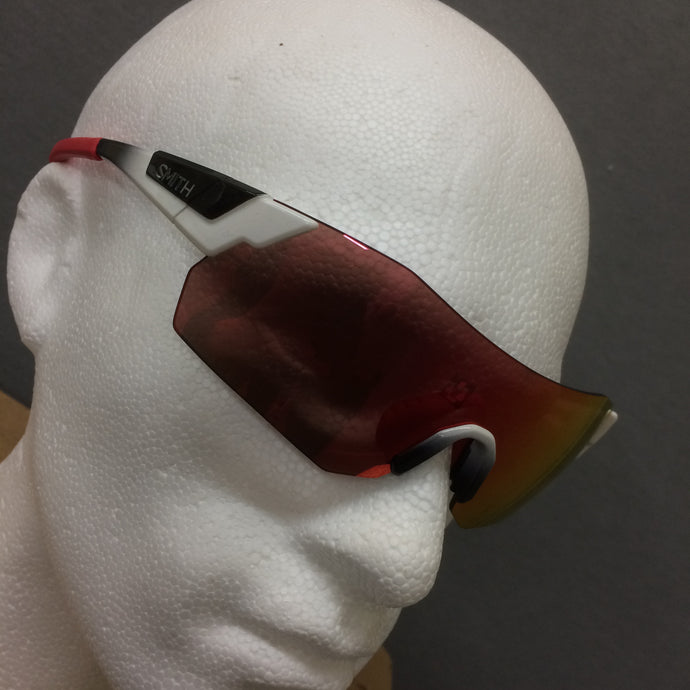 GLASSES : Smith Pivlock Arena Cycling Sunglasses + soft sleeve + case