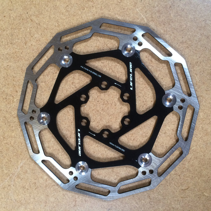 BRAKE ROTOR : LifeLine 6 Bolt Floating Brake Rotor [160-45HCD]