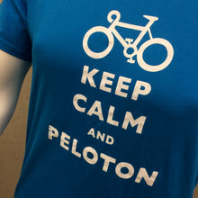 Load image into Gallery viewer, T-SHIRT : Keep Calm and Peloton Soft Style Child's T Shirt [L/9-11]