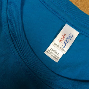 T-SHIRT : Keep Calm and Peloton Soft Style Women's T Shirt [L]