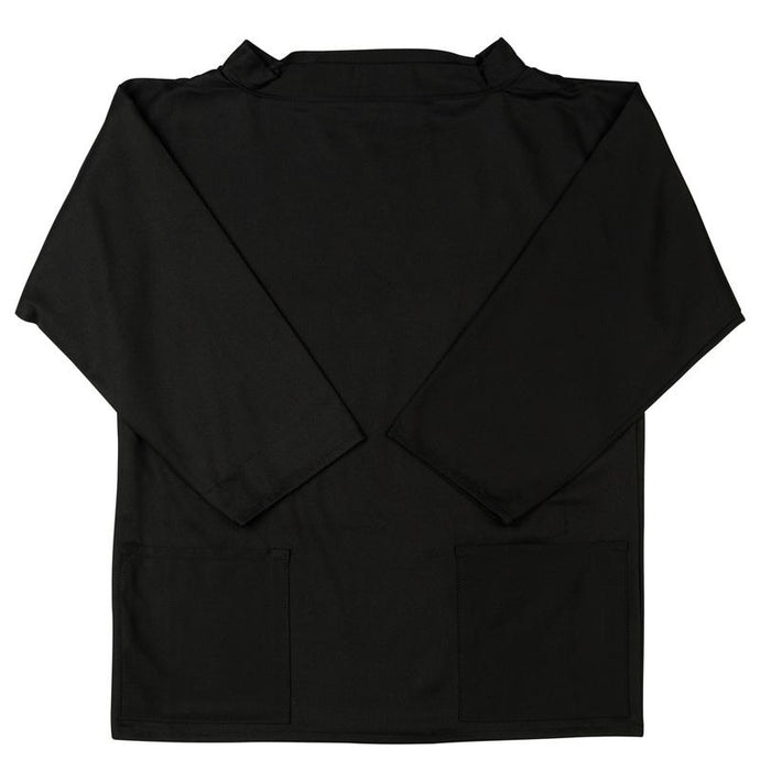 FISHERMAN'S SMOCK : Smock Shop Black 100% Cotton Drill Fisherman's Smock [3 sizes]